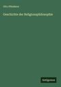 Otto Pfleiderer: Geschichte der Religionsphilosophie, Buch