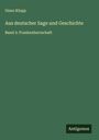 Onno Klopp: Aus deutscher Sage und Geschichte, Buch
