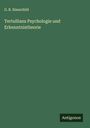 G. R. Hauschild: Tertullians Psychologie und Erkenntnistheorie, Buch