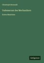 Christoph Bernoulli: Vademecum des Mechanikers, Buch