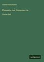 Gustav Holzmüller: Elemente der Stereometrie, Buch