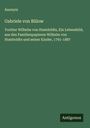 Anonym: Gabriele von Bülow, Buch
