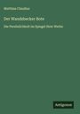 Matthias Claudius: Der Wandsbecker Bote, Buch