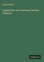 Richard Mucke: Urgeschichte des Ackerbaues und der Viehzucht, Buch