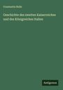 Constantin Bulle: Geschichte des zweiten Kaiserreiches und des Königreiches Italien, Buch