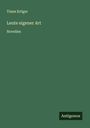 Timm Kröger: Leute eigener Art, Buch