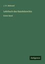 J. Fr. Behrend: Lehrbuch des Handelsrechts, Buch