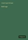 Joseph August Beringer: Emil Lugo, Buch