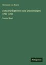Hermann Von Boyen: Denkwürdigkeiten und Erinnerungen 1771-1813, Buch