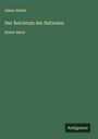 Adam Smith: Der Reichtum der Nationen, Buch