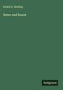 Rudolf G. Binding: Natur und Kunst, Buch