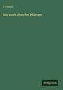 F. Panten: Bau und Leben der Pflanzen, Buch