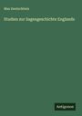 Max Deutschbein: Studien zur Sagengeschichte Englands, Buch