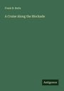 Frank B. Butts: A Cruise Along the Blockade, Buch