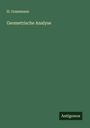 H. Grassmann: Geometrische Analyse, Buch