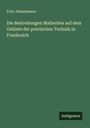 Fritz Johannesson: Die Bestrebungen Malherbes auf dem Gebiete der poetischen Technik in Frankreich, Buch