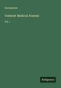 Anonymous: Vermont Medical Journal, Buch