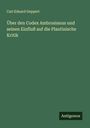 Carl Eduard Geppert: Über den Codex Ambrosianus und seinen Einfluß auf die Plautinische Kritik, Buch