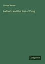 Charles Warner: Baddeck, and that Sort of Thing, Buch
