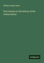 William Draper Swan: First lessons in the history of the United States, Buch