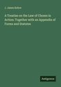 J. James Kehoe: A Treatise on the Law of Choses in Action: Together with an Appendix of Forms and Statutes, Buch