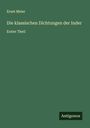 Ernst Meier: Die klassischen Dichtungen der Inder, Buch