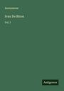 Anonymous: Ivan De Biron, Buch