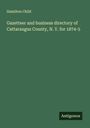 Hamilton Child: Gazetteer and business directory of Cattaraugus County, N. Y. for 1874-5, Buch