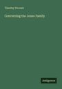 Timothy Titcomb: Concerning the Jones Family, Buch