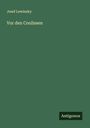 Josef Lewinsky: Vor den Coulissen, Buch