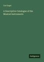 Carl Engel: A Descriptive Catalogue of the Musical Instruments, Buch