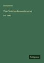 Anonymous: The Christian Remembrancer, Buch