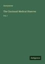Anonymous: The Cincinnati Medical Observer, Buch