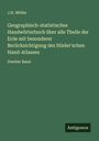 J. H. Möller: Geographisch-statistisches Handwörterbuch über alle Theile der Erde mit besonderer Berücksichtigung des Stieler'schen Hand-Atlasses, Buch