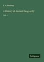E. H. Bunbury: A History of Ancient Geography, Buch