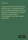 Alfred Jones: A Paper (read at the monthly sessional meeting at No. 1, Whitehall Gardens, S.W.): On Light and Darkness, Ruin and Reparation, as Manifested in Genesis I., and also in Recent Biblical Archaeological Discoveries in Egypt and Assyria, Buch