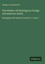 George A. Leavitt & Co.: Fine Modern Oil Paintings by Foreign and American Artists, Buch