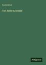 Anonymous: The Burns Calendar, Buch