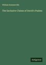 William Sommerville: The Exclusive Claims of David's Psalms, Buch