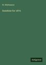 W. Whittemore: Sunshine for 1874, Buch