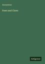 Anonymous: Paws and Claws, Buch