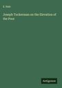 E. Hale: Joseph Tuckerman on the Elevation of the Poor, Buch