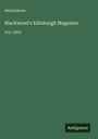 Anonymous: Blackwood's Edinburgh Magazine, Buch