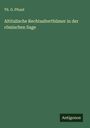 Th. G. Pfund: Altitalische Rechtsalterthümer in der römischen Sage, Buch