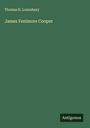 Thomas R. Lounsbury: James Fenimore Cooper, Buch