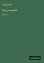 Anonymous: Hope, Meredith, Buch