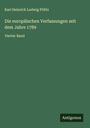 Karl Heinrich Ludwig Pölitz: Die europäischen Verfassungen seit dem Jahre 1789, Buch