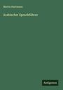 Martin Hartmann: Arabischer Sprachführer, Buch