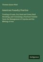 Thomas Dyson West: American Foundry Practice, Buch