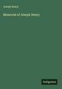 Joseph Henry: Memorial of Joseph Henry, Buch